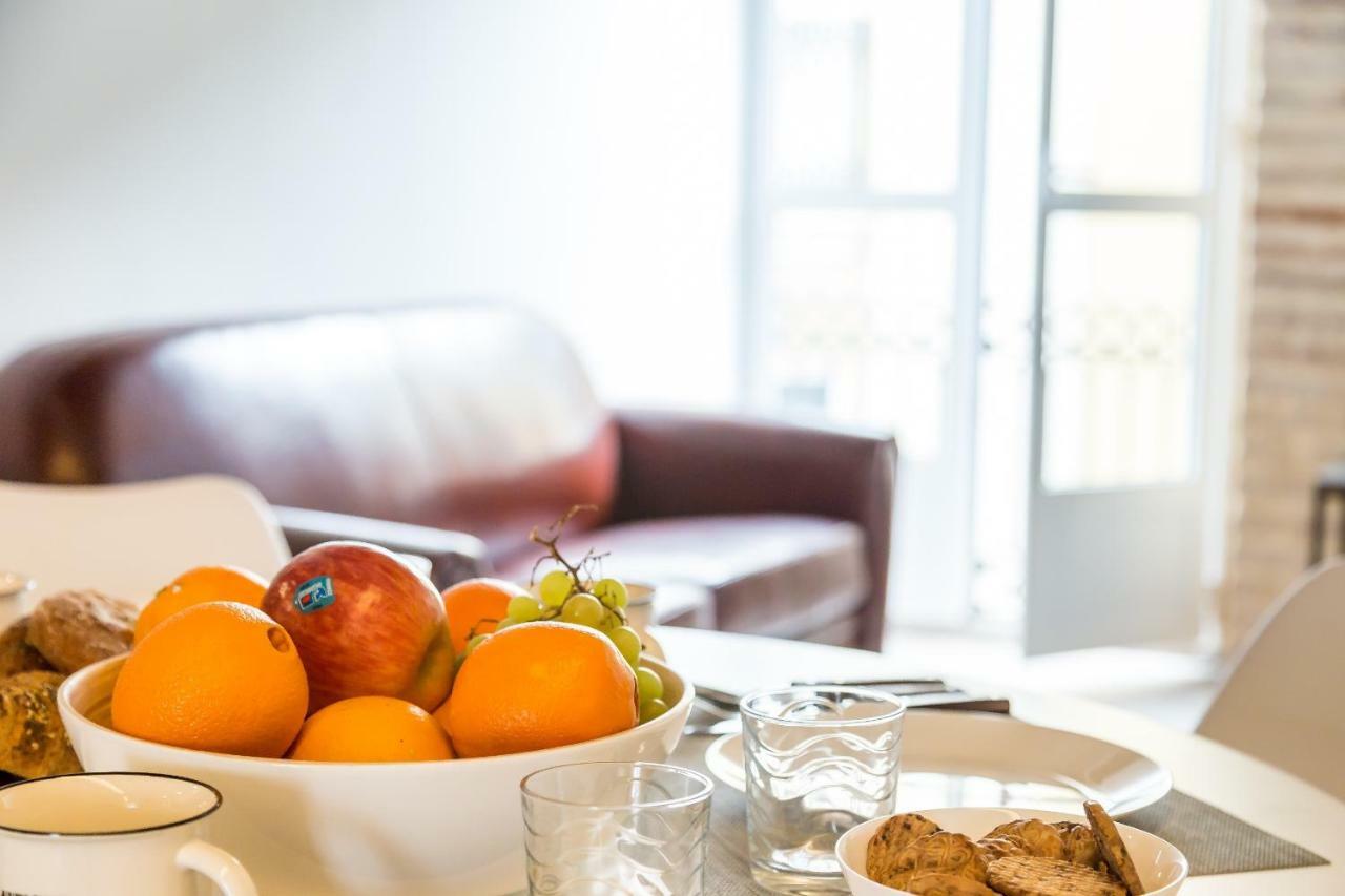 Ferienwohnung Florit Flats - Cathedral Luxury Terrace Flat 2Br 2Ba Ac Wifi Valencia Exterior foto